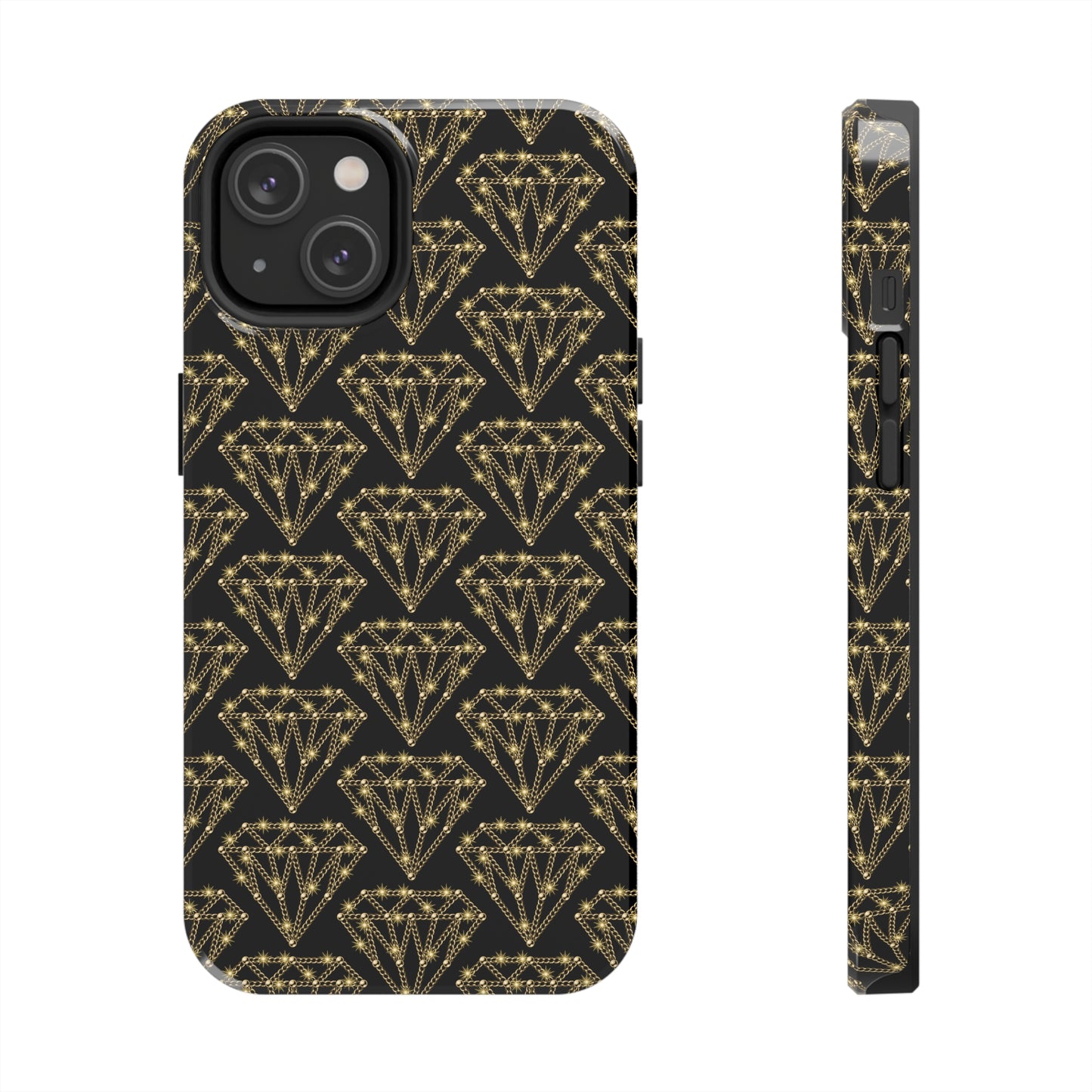 All iPhone Models: Diamonds Are A Girls Best Friend Tough Phone Cases