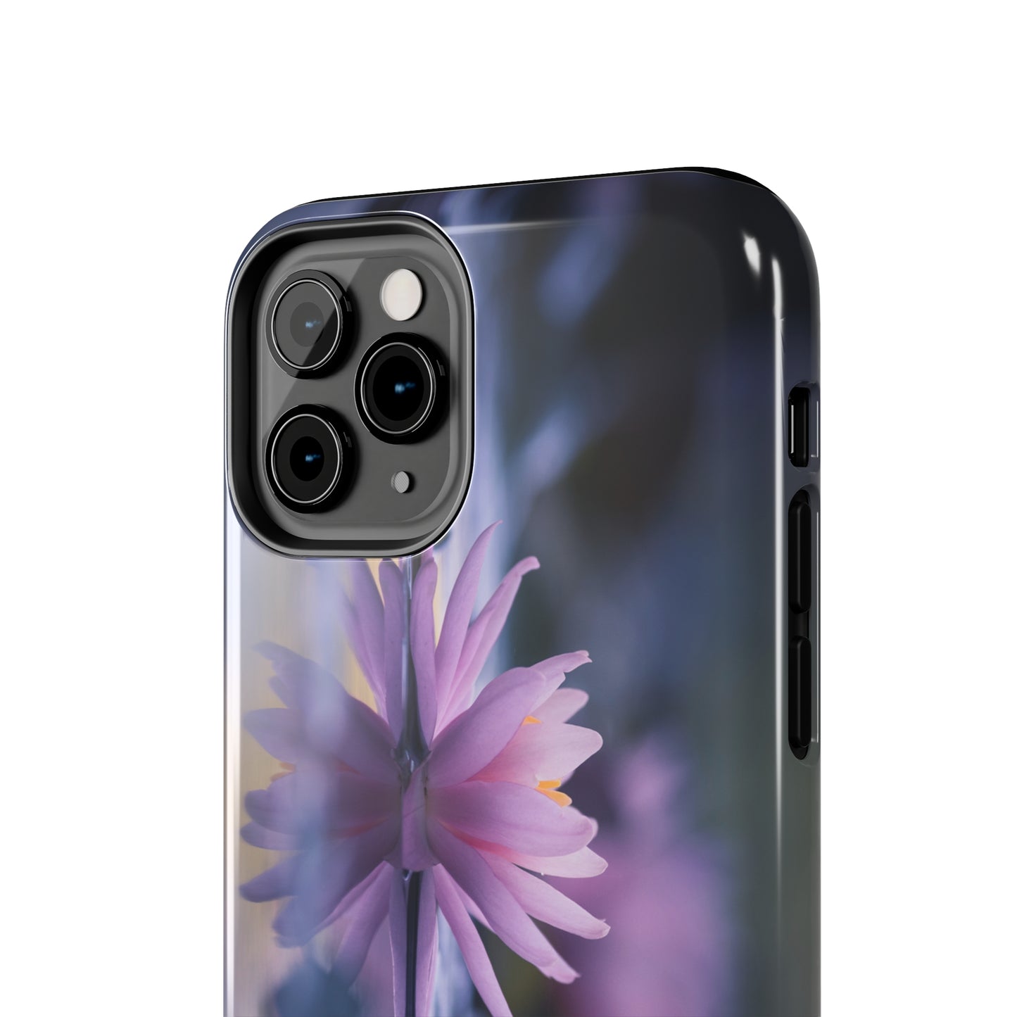All iPhone Models: Purple Lotus Flower Tough Phone Cases