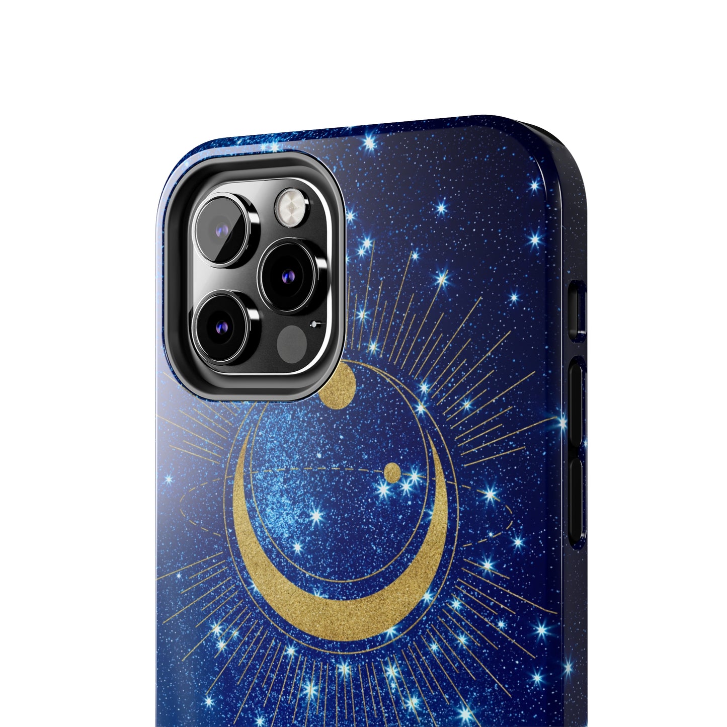 All iPhone Models: Celestial Night Tough Phone Cases Wireless Charging Compatible