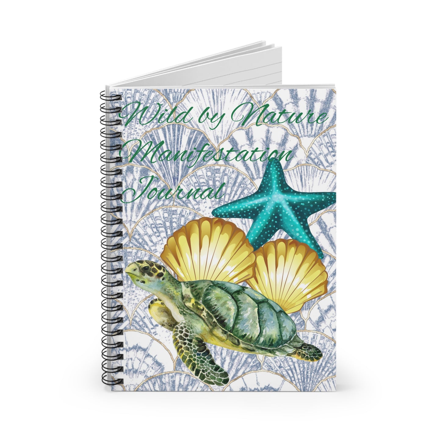 Wild By Nature Ocean Vibes Manifestation Journal