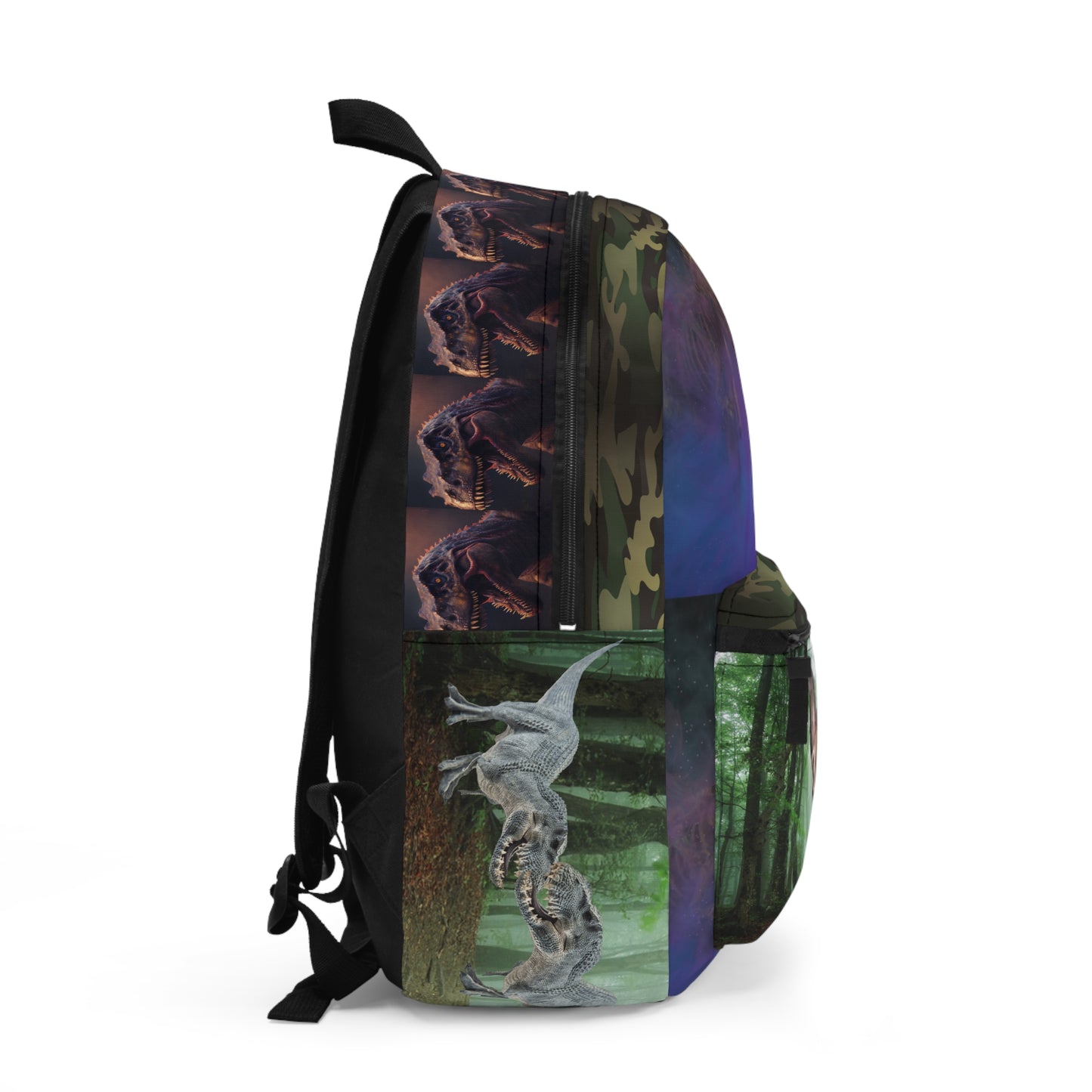 Dinosaur Fight Kids Backpack Made in USA