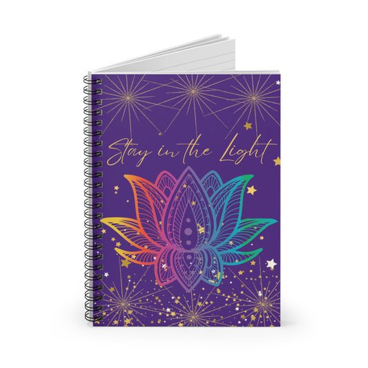 Stay in the Light Lotus Manifestation Journal