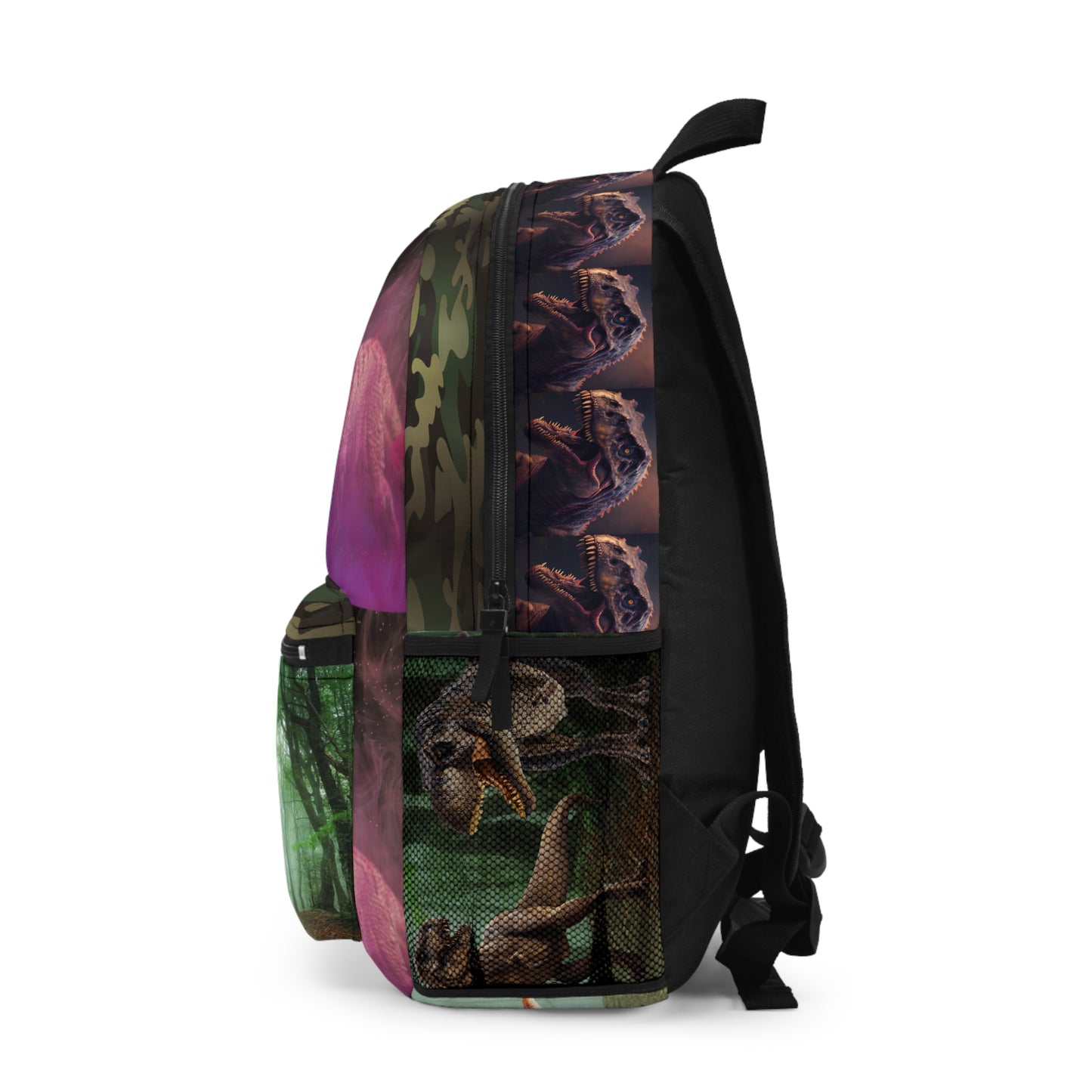 Dinosaur Fight Kids Backpack Made in USA