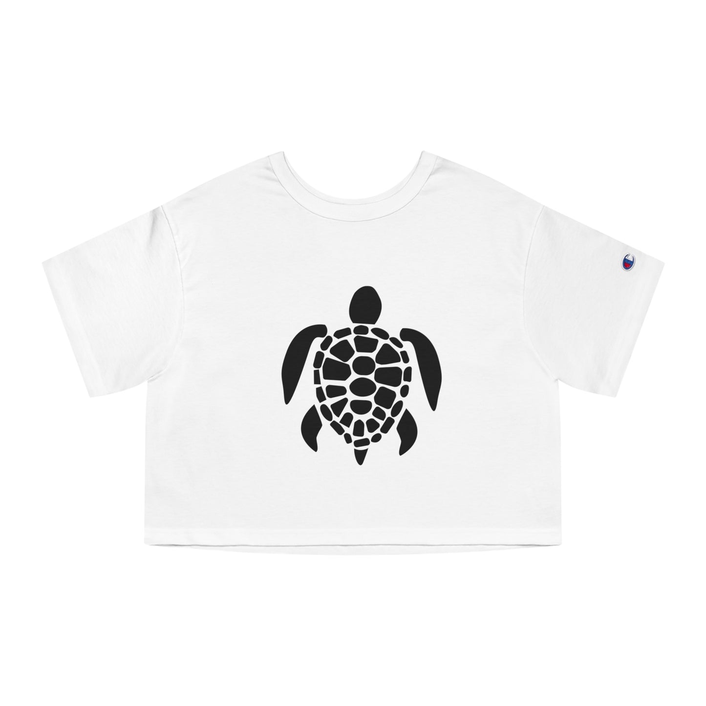 Sea Turtle Ocean LIfe Cropped T-Shirt