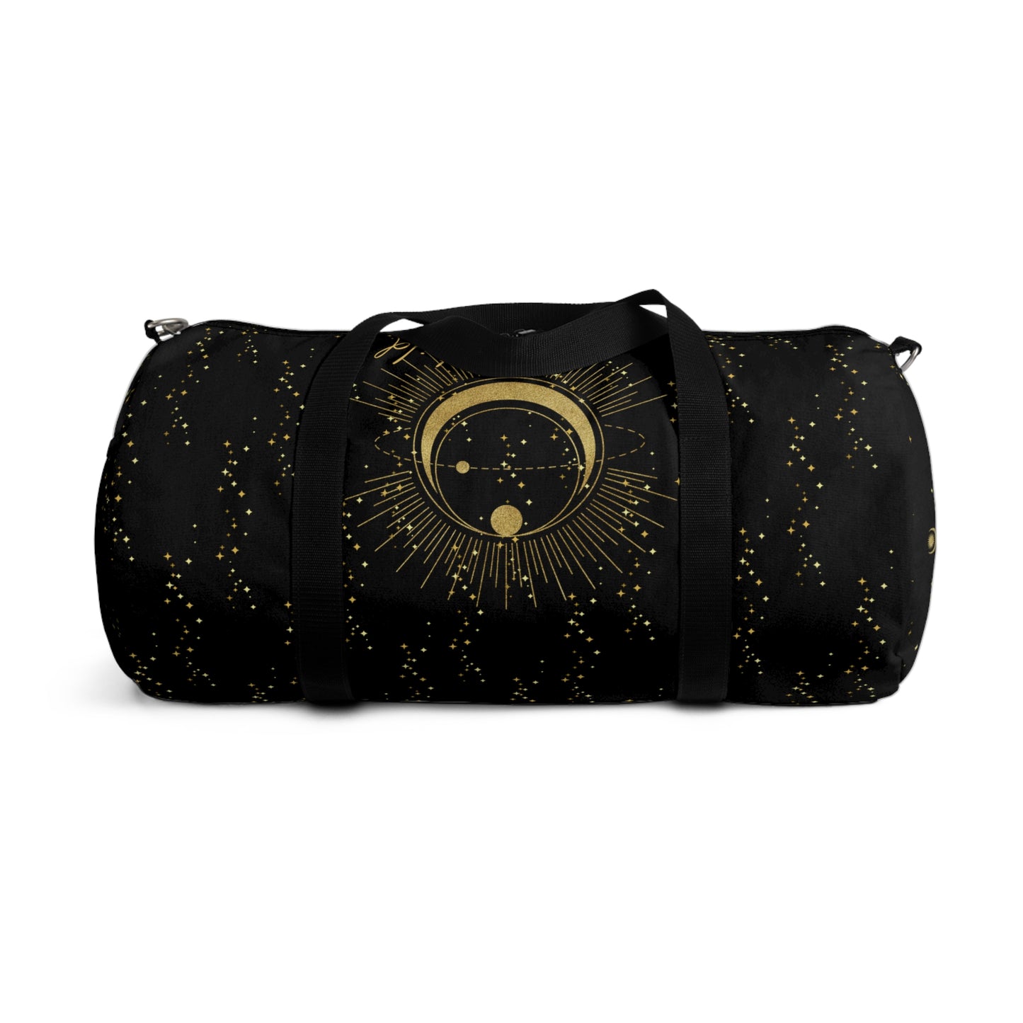 Celestial Dreams Moon Child Starry Duffel Bag